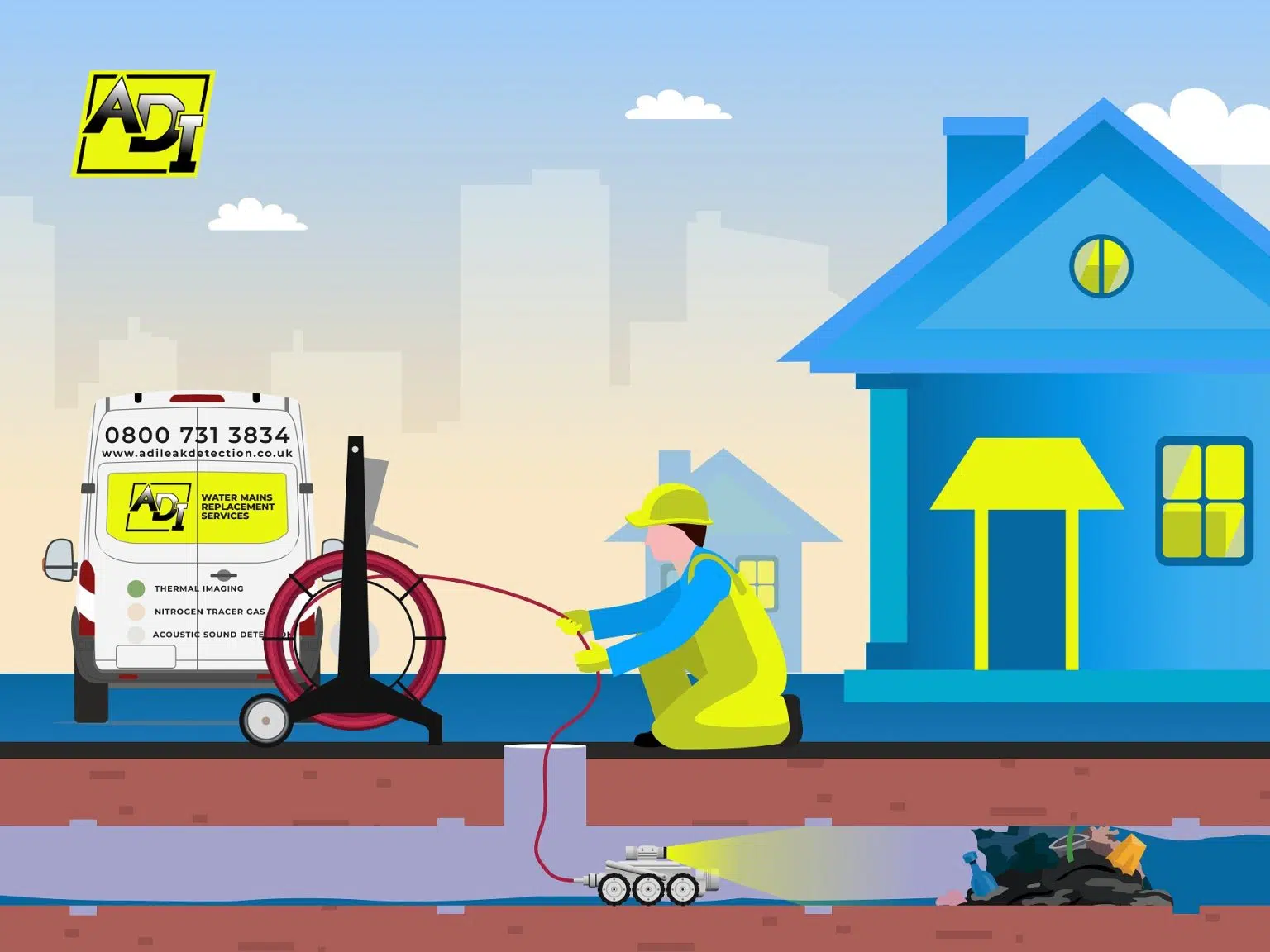 Drainage CCTV Surveys & Investigations Exeter